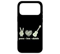 Hawaiian Uke Peace Love Ukulele Case for iPhone 17 Pro Max