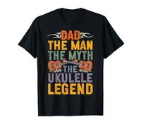 Hawaiian Ukulele Uke Dad Dad The Man The Myth The Ukulele T-Shirt