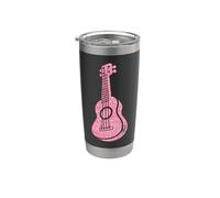 Hawaiian Ukulele Uke Diamonds Stainless Steel Insulated Tumbler
