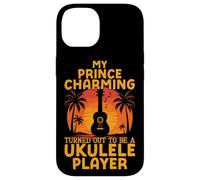 Hawaiian Ukulele Uke Girlfriend My Prince Charming Turned Case for iPhone 14