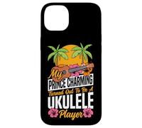 Hawaiian Ukulele Uke Girlfriend My Prince Charming Turned Case for iPhone 14 Plus