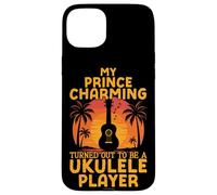 Hawaiian Ukulele Uke Girlfriend My Prince Charming Turned Case for iPhone 15 Plus