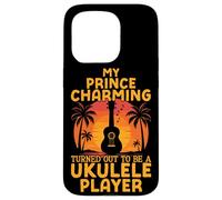 Hawaiian Ukulele Uke Girlfriend My Prince Charming Turned Case for iPhone 15 Pro