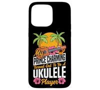 Hawaiian Ukulele Uke Girlfriend My Prince Charming Turned Case for iPhone 15 Pro Max