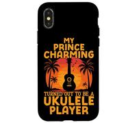 Hawaiian Ukulele Uke Girlfriend My Prince Charming Turned Case for iPhone X/XS