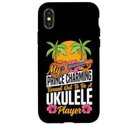 Hawaiian Ukulele Uke Girlfriend My Prince Charming Turned Case for iPhone X/XS