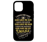 Hawaiian Ukulele Uke I Asked For Light God Gave Me Sun I Case for iPhone 12/12 Pro