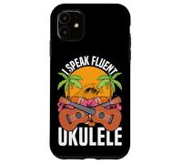 Hawaiian Ukulele Uke I Speak Fluent Ukulele Case for iPhone 11