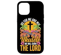 Hawaiian Ukulele Uke Jesus Faith Christian As For Me And My Case for iPhone 12/12 Pro