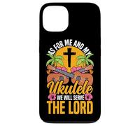 Hawaiian Ukulele Uke Jesus Faith Christian As For Me And My Case for iPhone 13