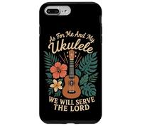 Hawaiian Ukulele Uke Jesus Faith Christian As For Me And My Case for iPhone 7 Plus/8 Plus