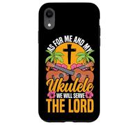 Hawaiian Ukulele Uke Jesus Faith Christian As For Me And My Case for iPhone XR