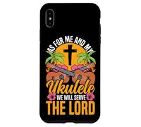 Hawaiian Ukulele Uke Jesus Faith Christian As For Me And My Case for iPhone XS Max