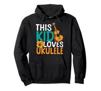 Hawaiian Ukulele Uke Kid This Kid Loves Ukulele Pullover Hoodie