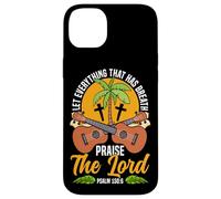 Hawaiian Ukulele Uke Let Everything That Has Breath Praise Case for iPhone 14 Plus