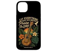 Hawaiian Ukulele Uke Let Everything That Has Breath Praise Case for iPhone 14 Plus