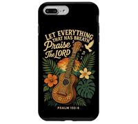 Hawaiian Ukulele Uke Let Everything That Has Breath Praise Case for iPhone 7 Plus/8 Plus
