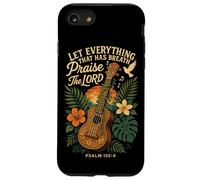 Hawaiian Ukulele Uke Let Everything That Has Breath Praise Case for iPhone SE (2020) / 7/8