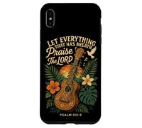 Hawaiian Ukulele Uke Let Everything That Has Breath Praise Case for iPhone XS Max