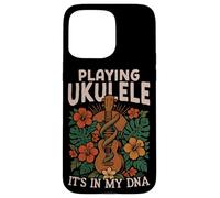 Hawaiian Ukulele Uke Playing Ukulele It's In My Dna Case for iPhone 15 Pro Max