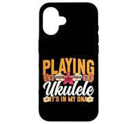 Hawaiian Ukulele Uke Playing Ukulele It's In My Dna Case for iPhone 16