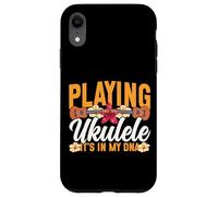 Hawaiian Ukulele Uke Playing Ukulele It's In My Dna Case for iPhone XR