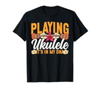 Hawaiian Ukulele Uke Playing Ukulele It's in My DNA T-Shirt