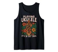 Hawaiian Ukulele Uke Playing Ukulele It's in My DNA Tank Top