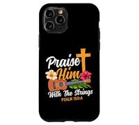Hawaiian Ukulele Uke Praise Him With The Strings Psalm 150:4 Case for iPhone 11 Pro