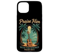 Hawaiian Ukulele Uke Praise Him With The Strings Psalm 150:4 Case for iPhone 15 Plus