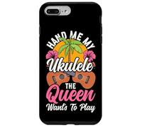 Hawaiian Ukulele Uke Queen Hand Me My Ukulele The Queen Case for iPhone 7 Plus/8 Plus