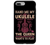 Hawaiian Ukulele Uke Queen Hand Me My Ukulele The Queen Case for iPhone 7 Plus/8 Plus