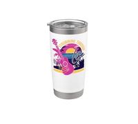 Hawaiian Ukulele Uke Strumming Through Life Stainless Steel Insulated Tumbler