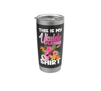Hawaiian Ukulele Uke This is My Ukulele Playing Shirt Stainless Steel Insulated Tumbler