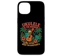 Hawaiian Ukulele Uke Ukulele Is The Answer Who Cares What Case for iPhone 13