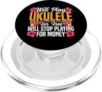 Hawaiian Ukulele Uke Will Play Ukulele For Free Will Stop PopSockets PopGrip for MagSafe