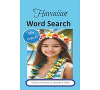 Hawaiian Word Search Book: Easy to Read Print with Puzzles about Hawaii and Polynesia. 110 pages, 6X9 inches, over 50 Puzzles