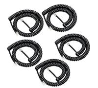 HAWAKA RJ9 (4P4C) Coiled Telephone Cable for Landline Telephone Home Office Telephone Connection