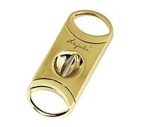 HAWAN Cigar Cutter Gold V-Cut Stainless Steel Cigar Guillotine