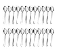 HaWare Coffee Spoons, 24 Pieces, Stainless Steel Teaspoon, Dessert Spoon Set, Small Spoon for Home/Restaurant/Hotel, Highly Polished & Dishwasher Safe - 13.5 cm (Classic Handle)