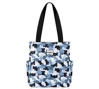 HAWEE Women Tote Bag with Zip Lightweight Ladies Shoulder Bag Large Capacity Casual Shopping Bag Waterproof Top Handle Handbag for Girls for Travel Work School Daily Life Gym Camping Beach