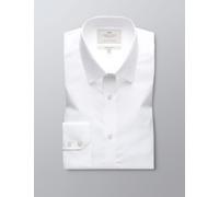 Hawes & Curtis male Classic Fit Easy Iron Pure Cotton Shirt - 17/36 - White, Blue,White