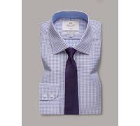 Hawes & Curtis male Slim Fit Pure Cotton Check Shirt - 15.534 - Pink Mix, Pink Mix
