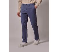 Hawes & Curtis Men's Regular Fit Cotton Rich Stretch Chinos - 3431 - Air Force Blue, Air Force Blue