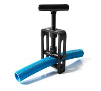 HAWETICO Pipe Squeeze-Off Clamp 0-32 mm (0-1.25 in) Isolating Plumbing Hand Tool, to Shut, Stop, Water Flow, for MDPE/PE/PEX Plastic Pipes, Rubber Hoses & Main Feed Lines