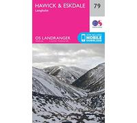Landranger 79 Hawick & Eskdale, Langholm Map With Digital Version - Clear, Clear One Size