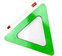HAWILLOSCH 1 Set Triangular Hand Drum Percussion Instrument for Musical Education Compact Design with Drum Stick for Beginners and Performance for Preschoolers