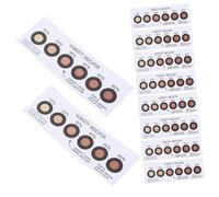 HAWILLOSCH 10 Pcs Smd Humidity Indicator Cards Blue to Pink Reusable Moisture Indicating Cards for Pcb and Home Electronics Humidity Measurement