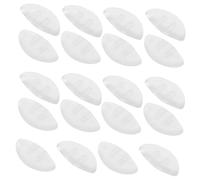 HAWILLOSCH 10pairs Glasses Nose Pads Non-Slip Eye Replacement Parts for Comfortable Fit Anti-Skid Design Durable and Practical Eyeglass Accessories