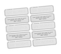 HAWILLOSCH 10pcs Portable Uv Intensity Test Card Kit Accurate Measurement for Uv